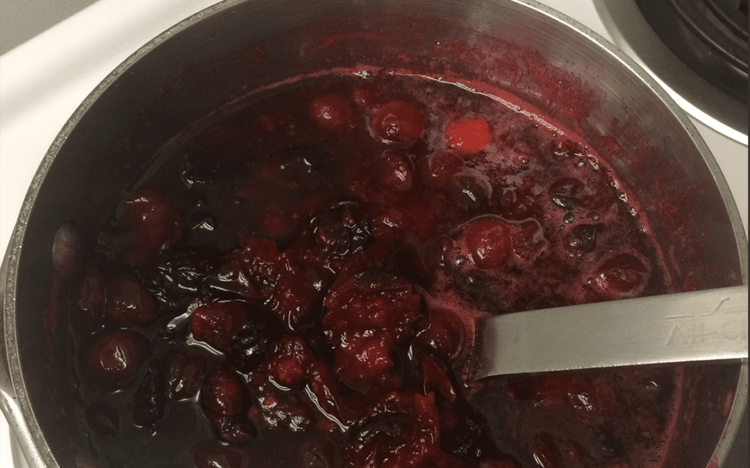 Cranberry Cherry Sauce