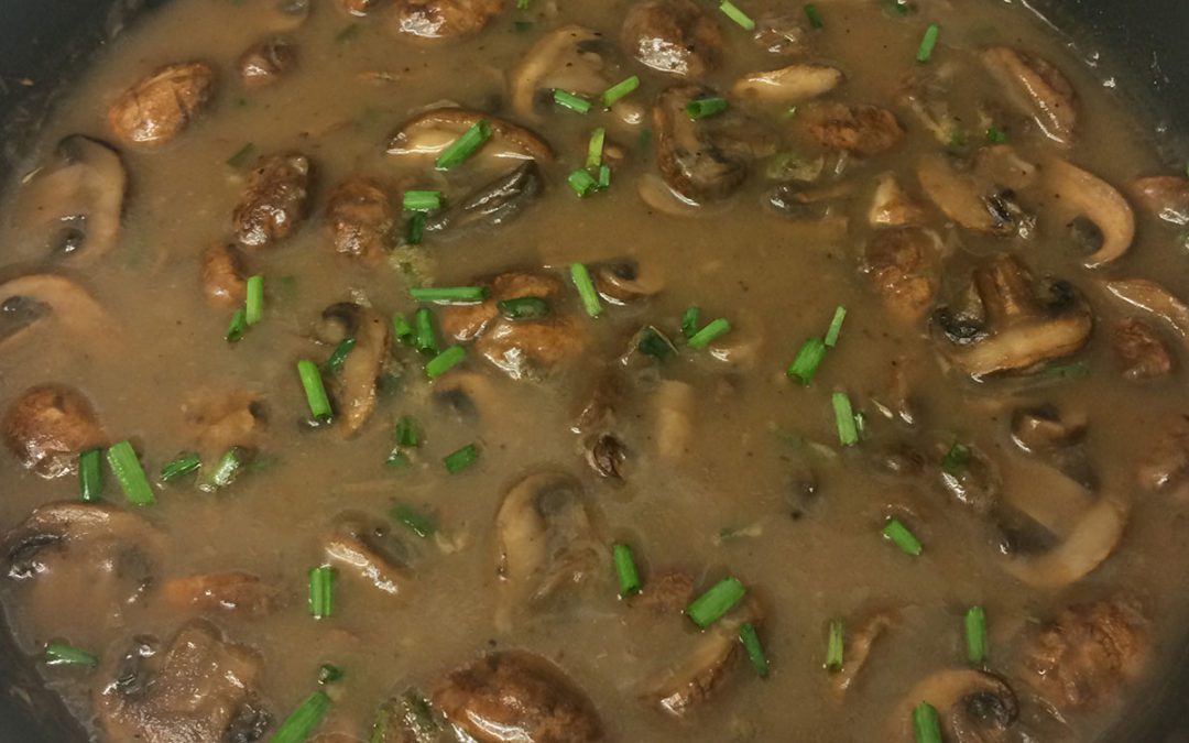 Mushroom Turkey Gravy