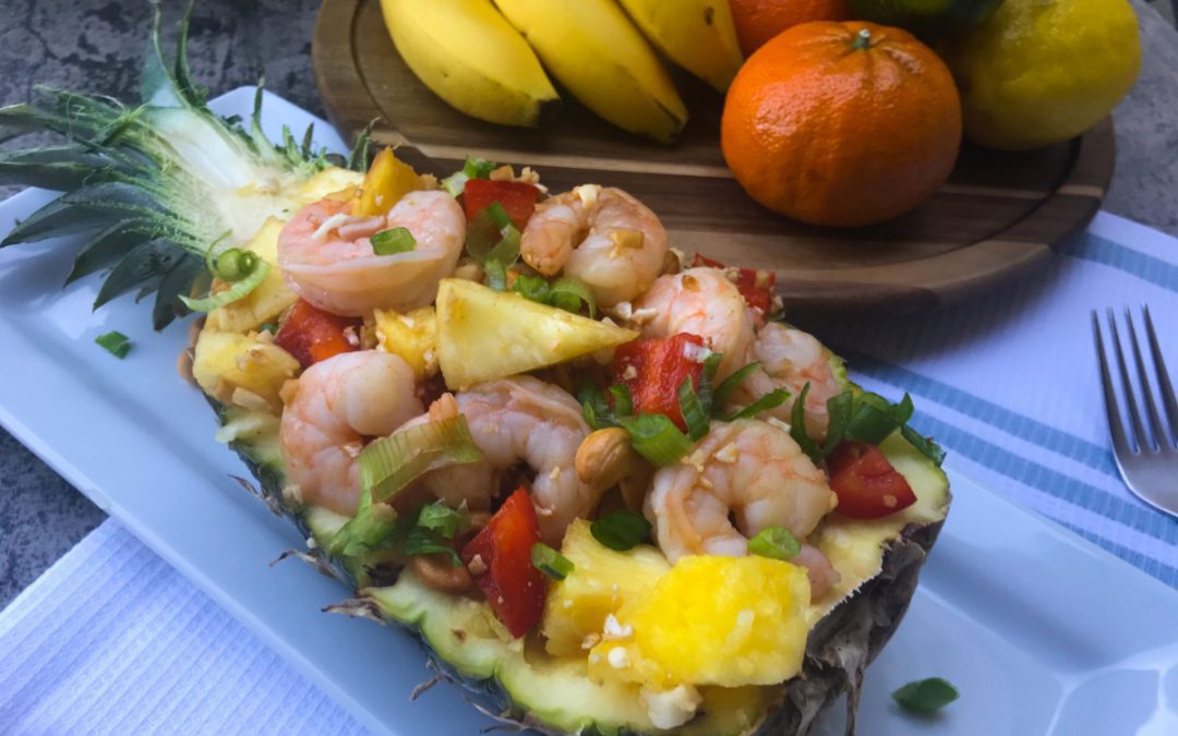 Pineapple Shrimp Bowls | My Curated Tastes