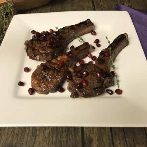 Pomegranate-Marinated Rack of Lamb | My Curated Tastes