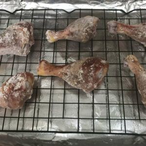 Baked Maple-Bacon Chicken Wings & Drumsticks