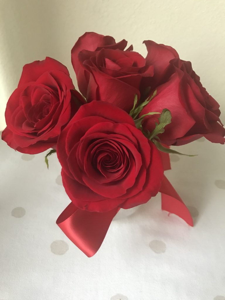 red roses valentines day