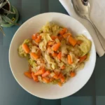 Cabbage and Carrots.