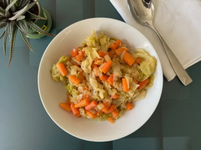 Cabbage and Carrots.