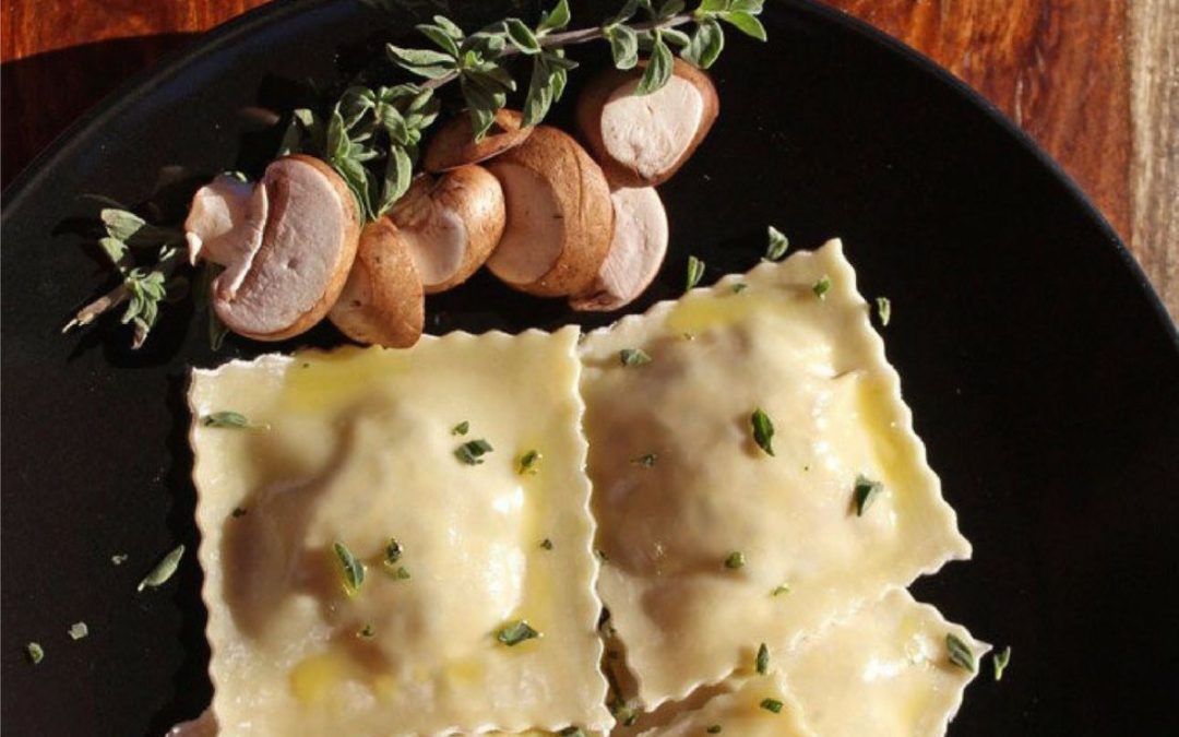 Homemade WontonCrab Ravioli with Lemon Butter Sauce | My Curated Tastes