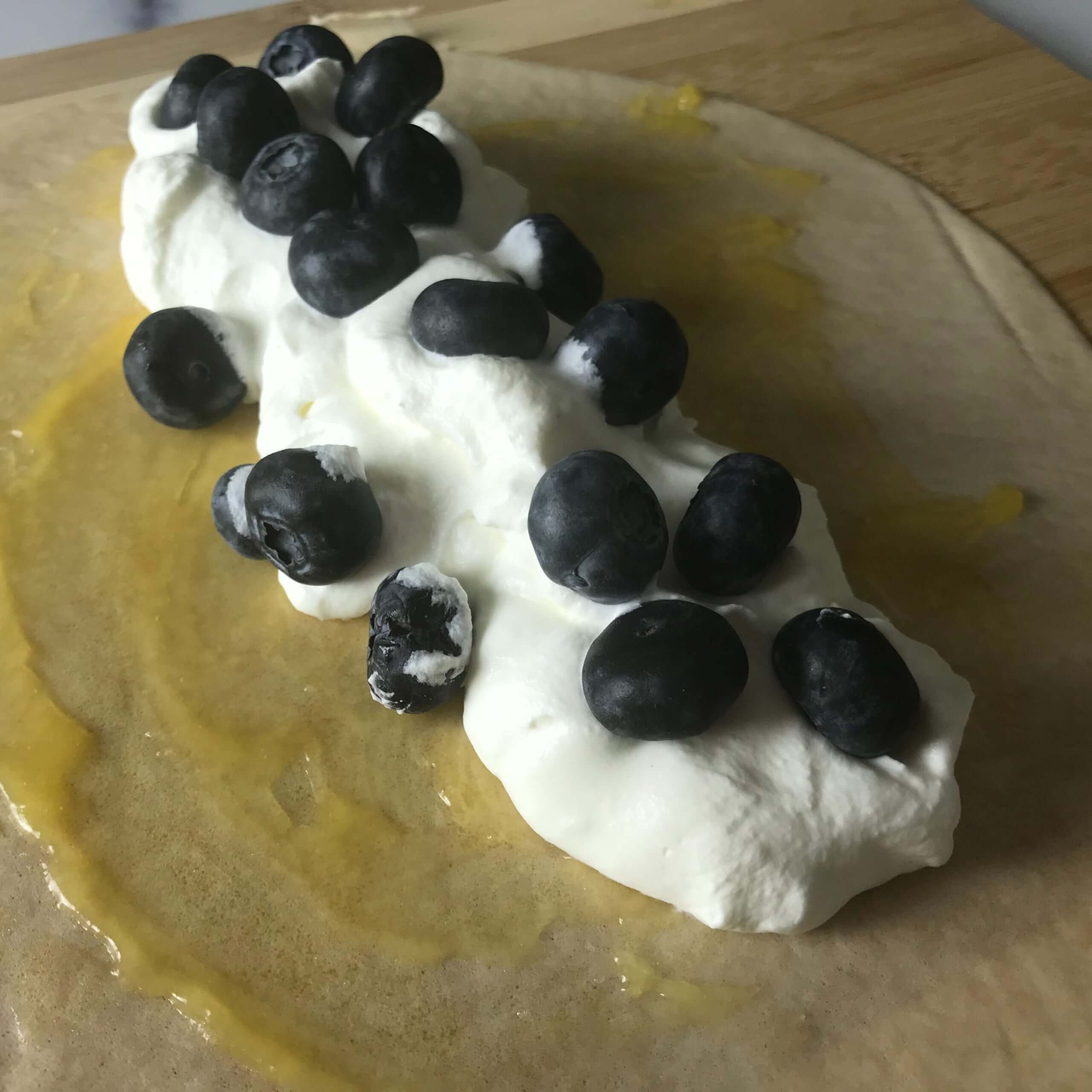 Crepes With Whipped Cream, Lemon Curd And Fresh Berries | My Curated Tastes