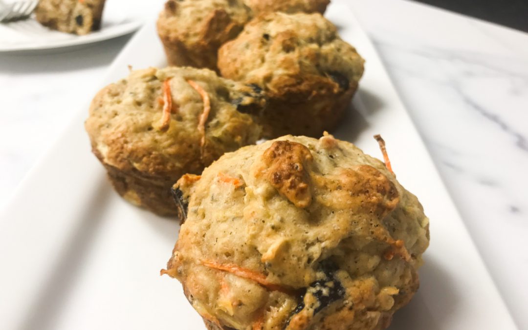 Fig & Walnut Breakfast Muffins | My Curated Tastes