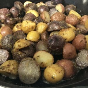 Tri-Color Roasted Potatoes