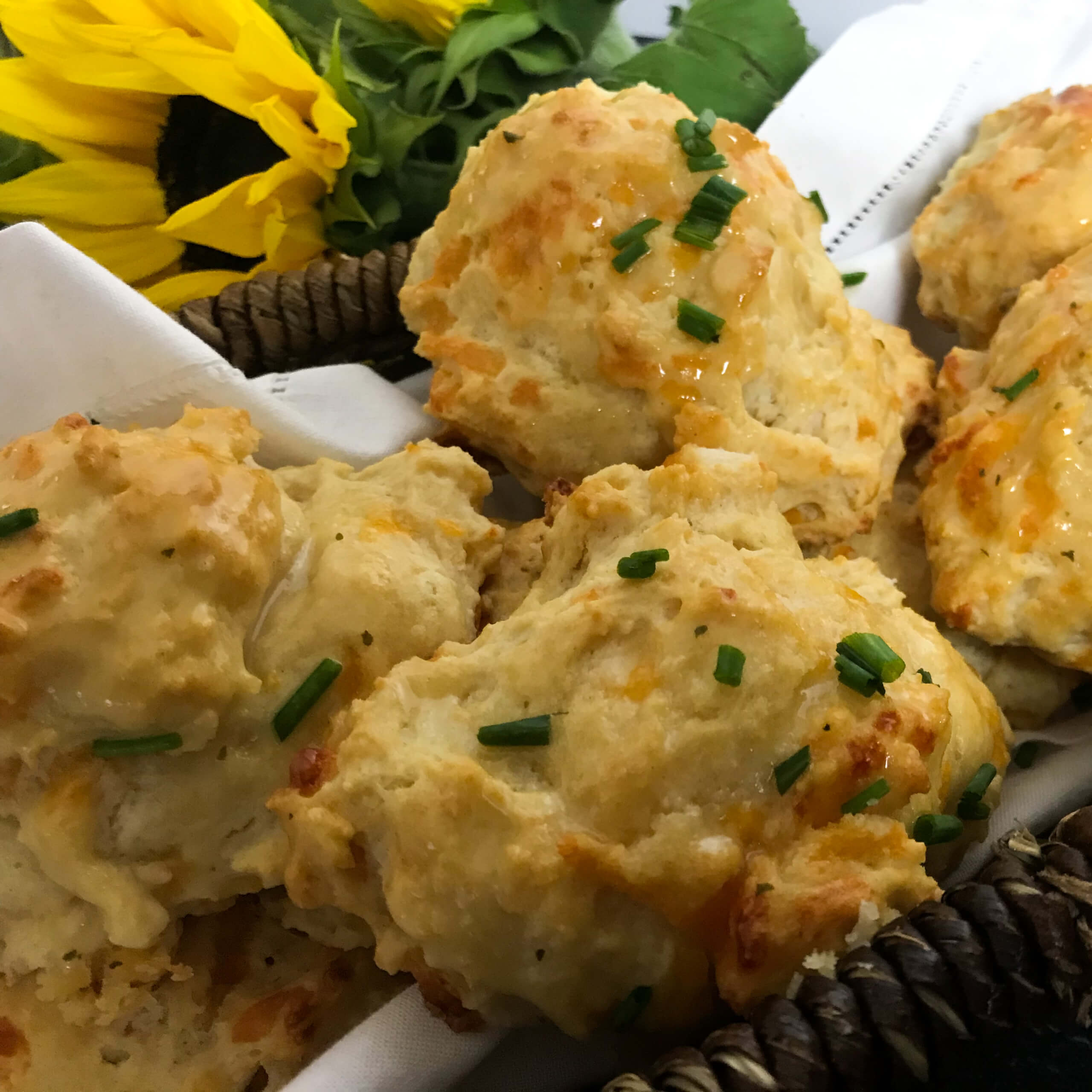 Cheddar Garlic Biscuits | My Curated Tastes