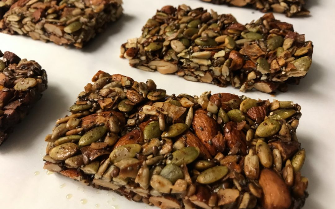 Nut and Seed Snack Bars | My Curated Tastes