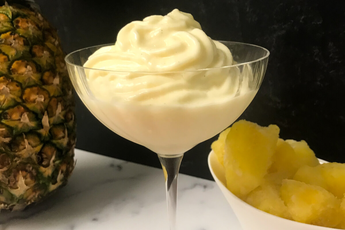 Healthy Pineapple Whip