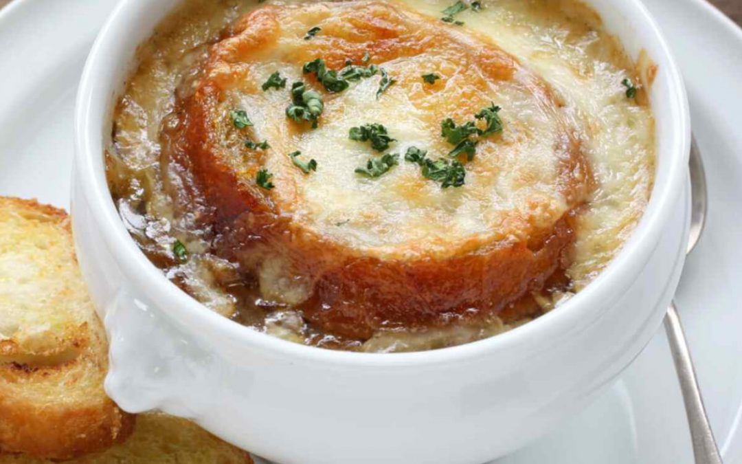 French Onion Soup Au Gratin