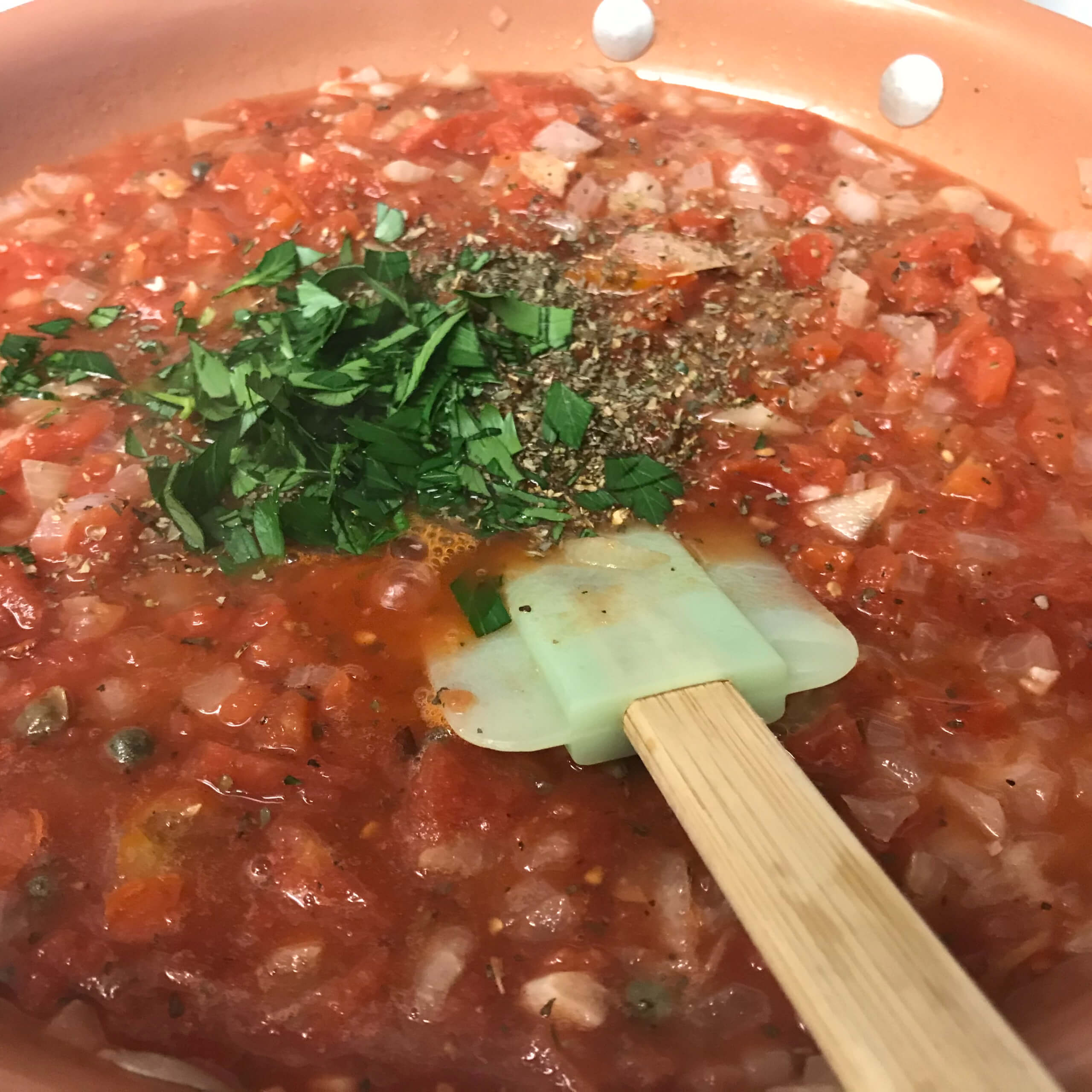 Greek Style Shrimp, Feta & Orzo | My Curated Tastes