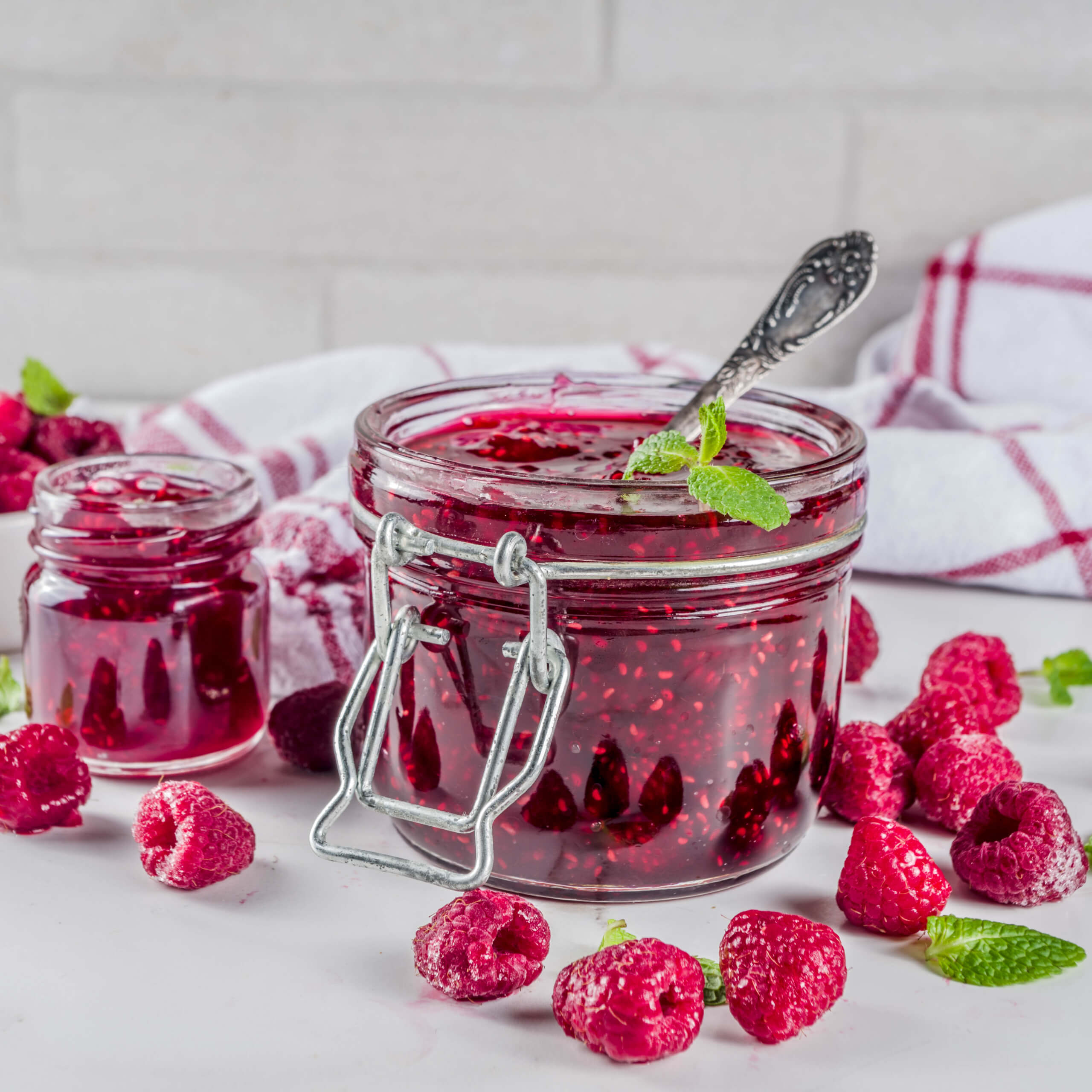 Sugar Free Raspberry Jam | My Curated Tastes
