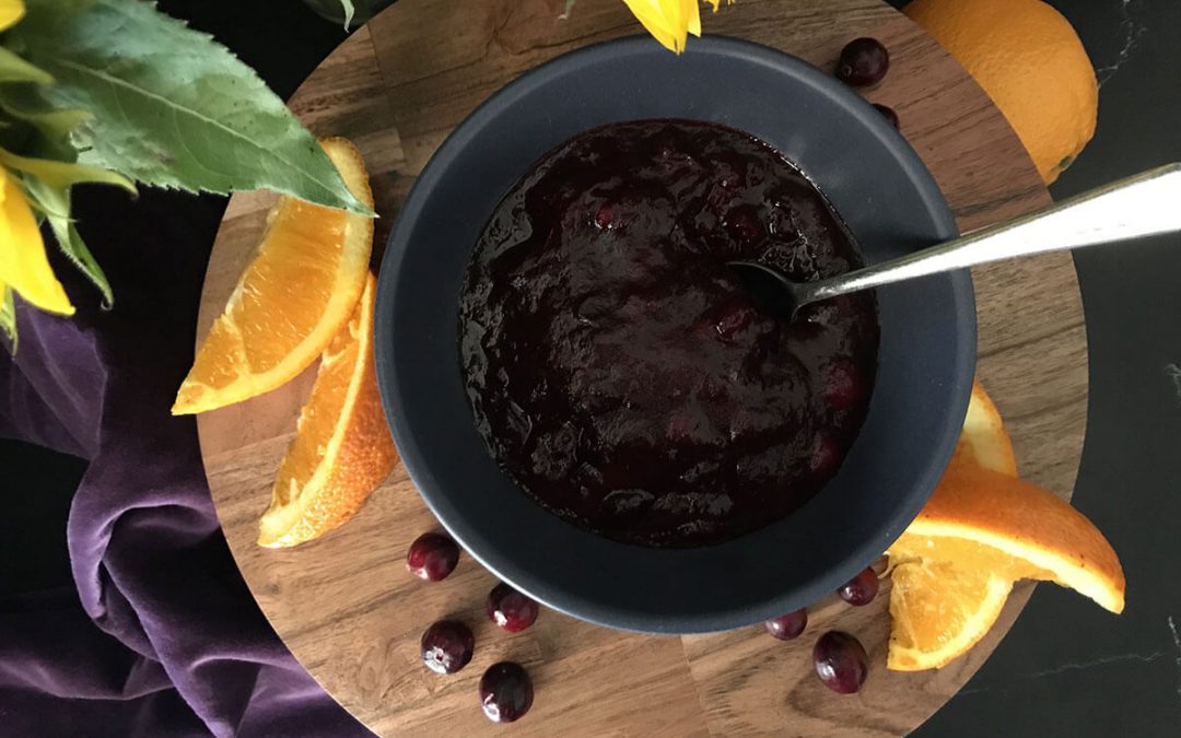 Cranberry Orange sauce | My Curated Tastes