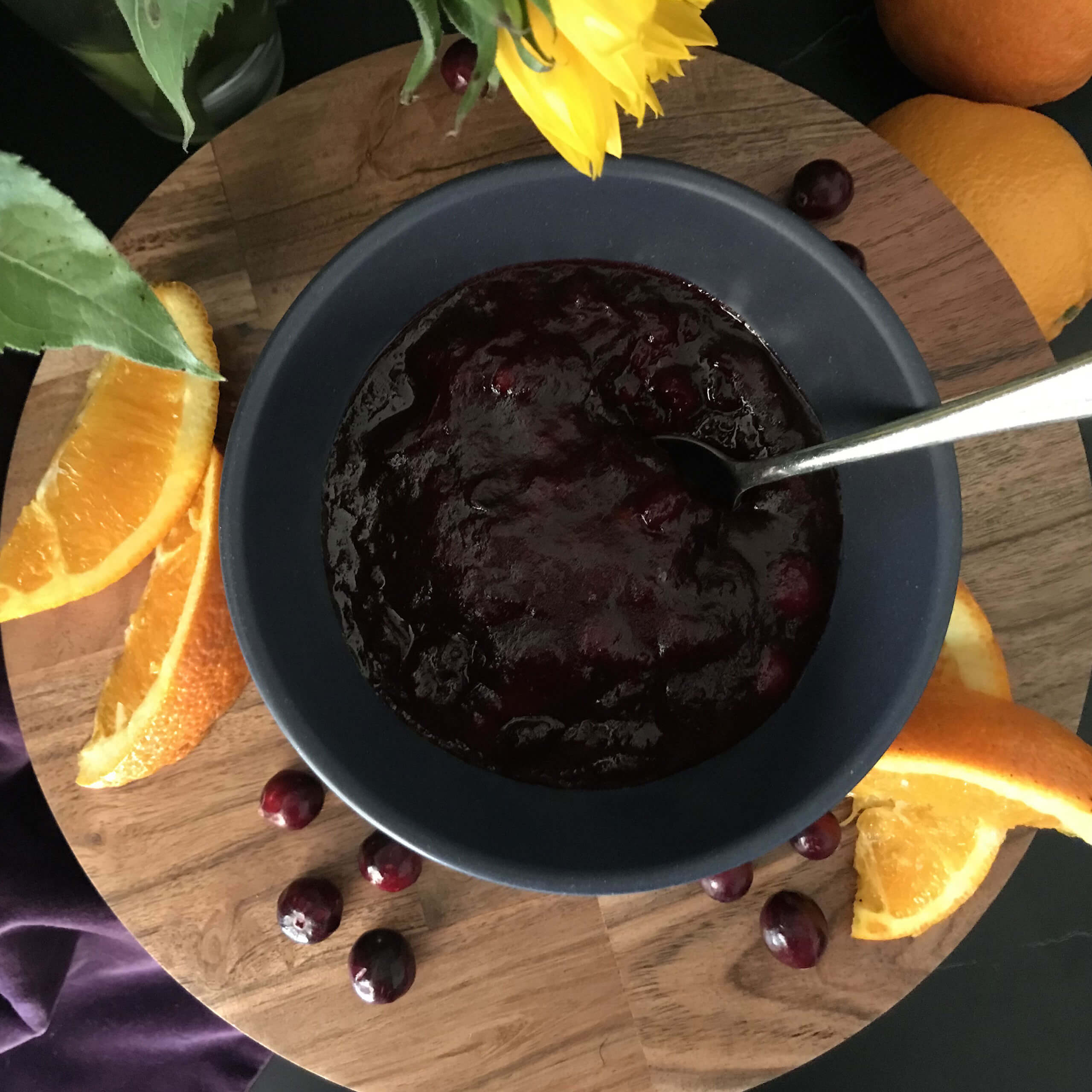 Cranberry Orange sauce final | My Curated Tastes