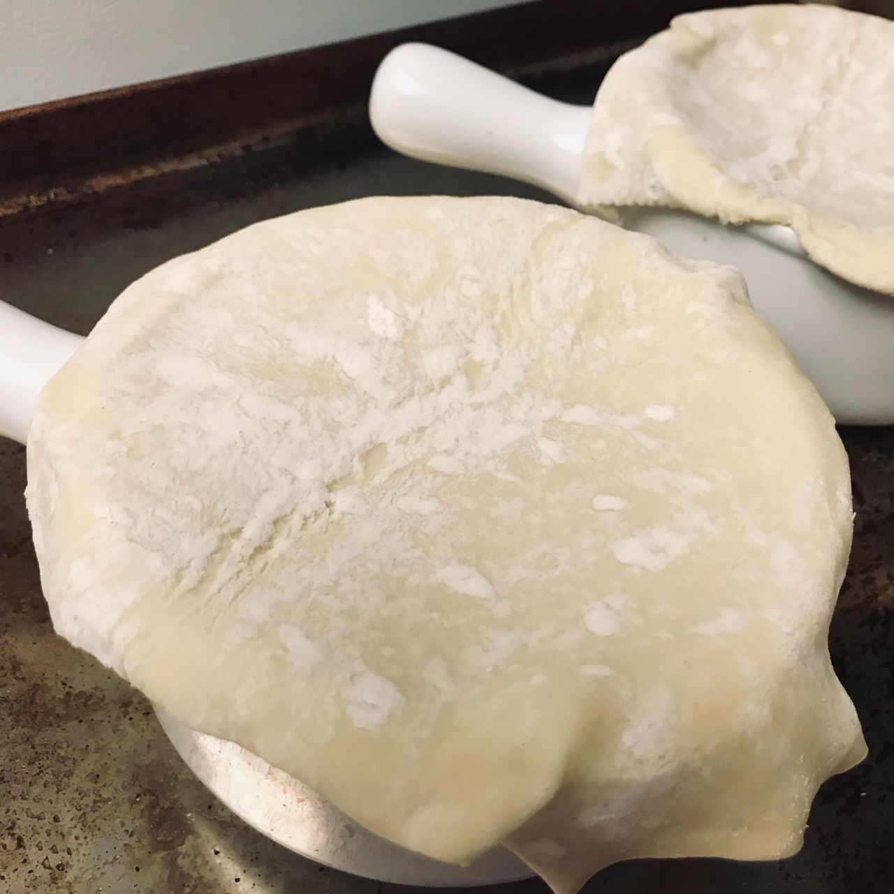 Cream Of Mushroom Soup En Croute Preparation | My Curated Tastes
