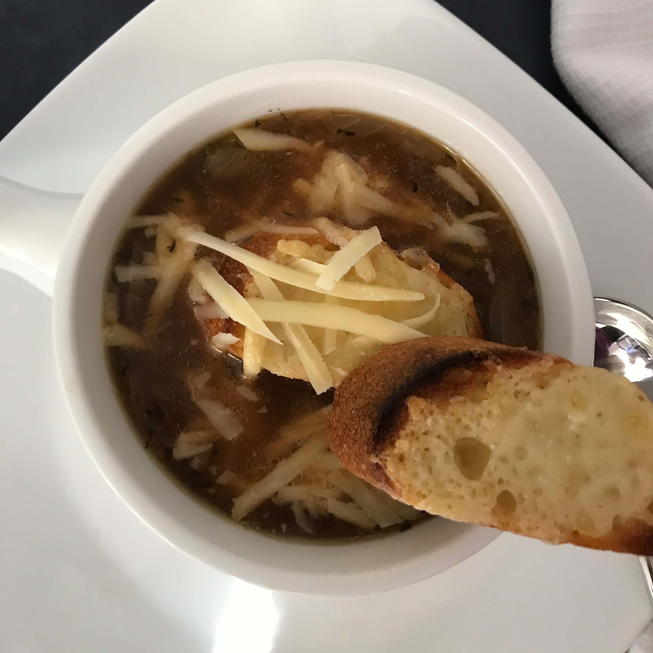 French Onion Soup Au Gratin | My Curated Tastes