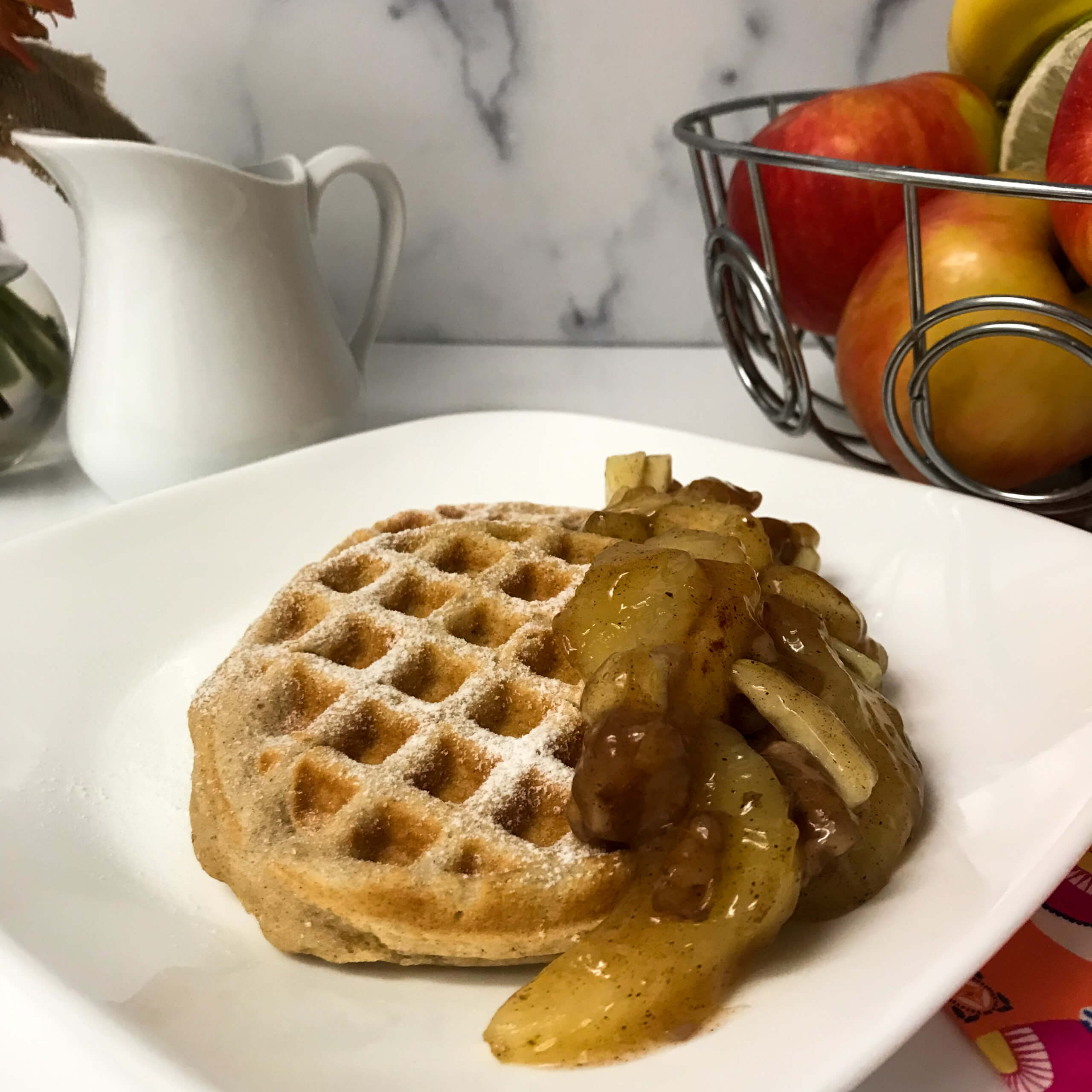 Apple Pie Waffle | My Curated Tastes