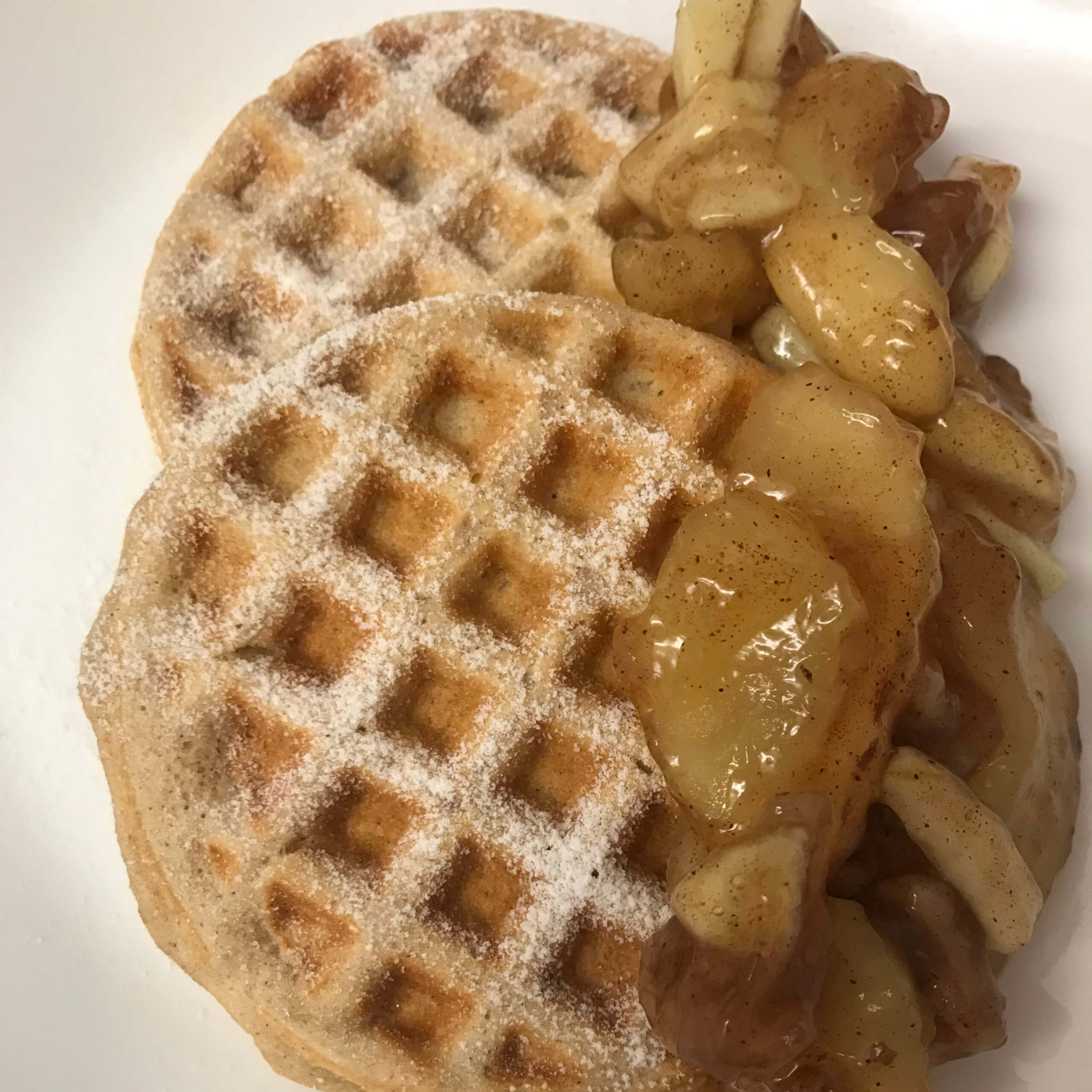 Apple Pie Waffle | My Curated Tastes