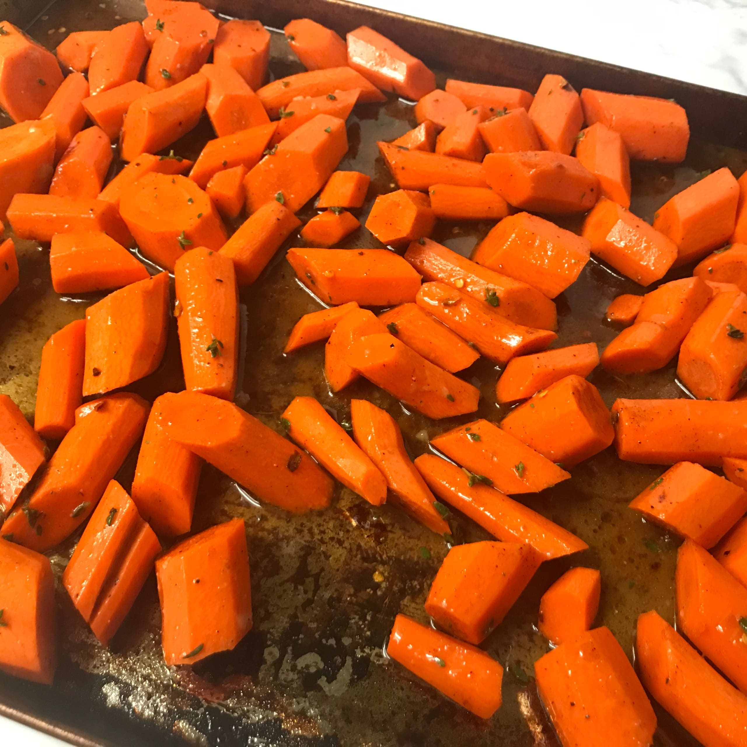Maple & Orange Glazed Carrots | My Curated Tastes