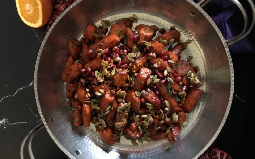 Maple & Orange Glazed Carrots