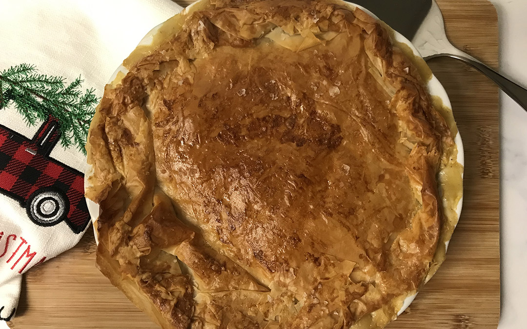 Chicken Pot Pie with Phyllo | My Curated Tastes