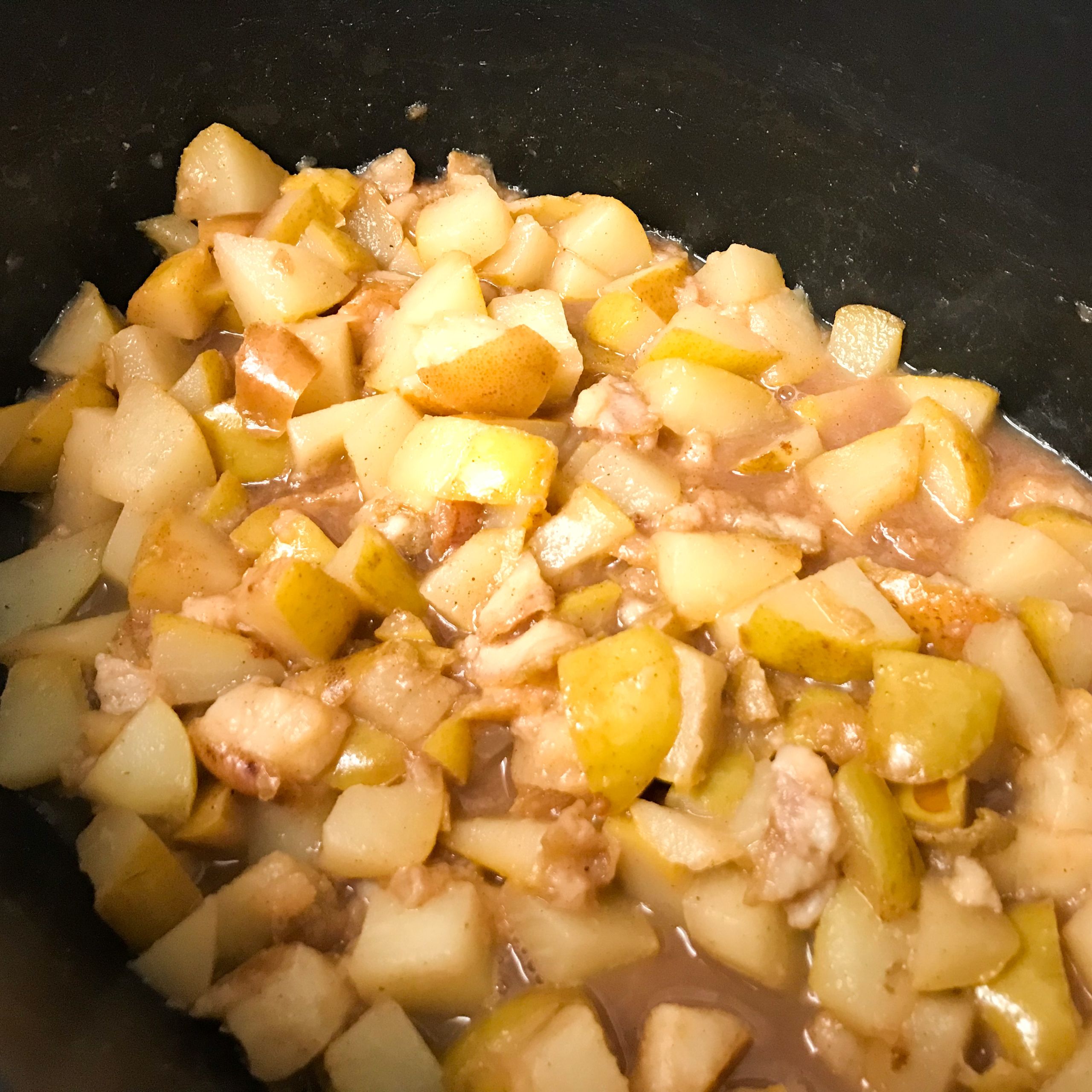 cooked down pears | mycuratedtastes