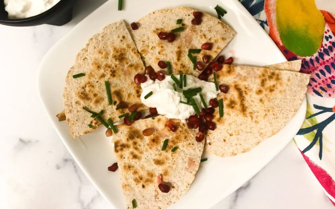 PEAR & BRIE QUESADILLA | My Curated Tastes