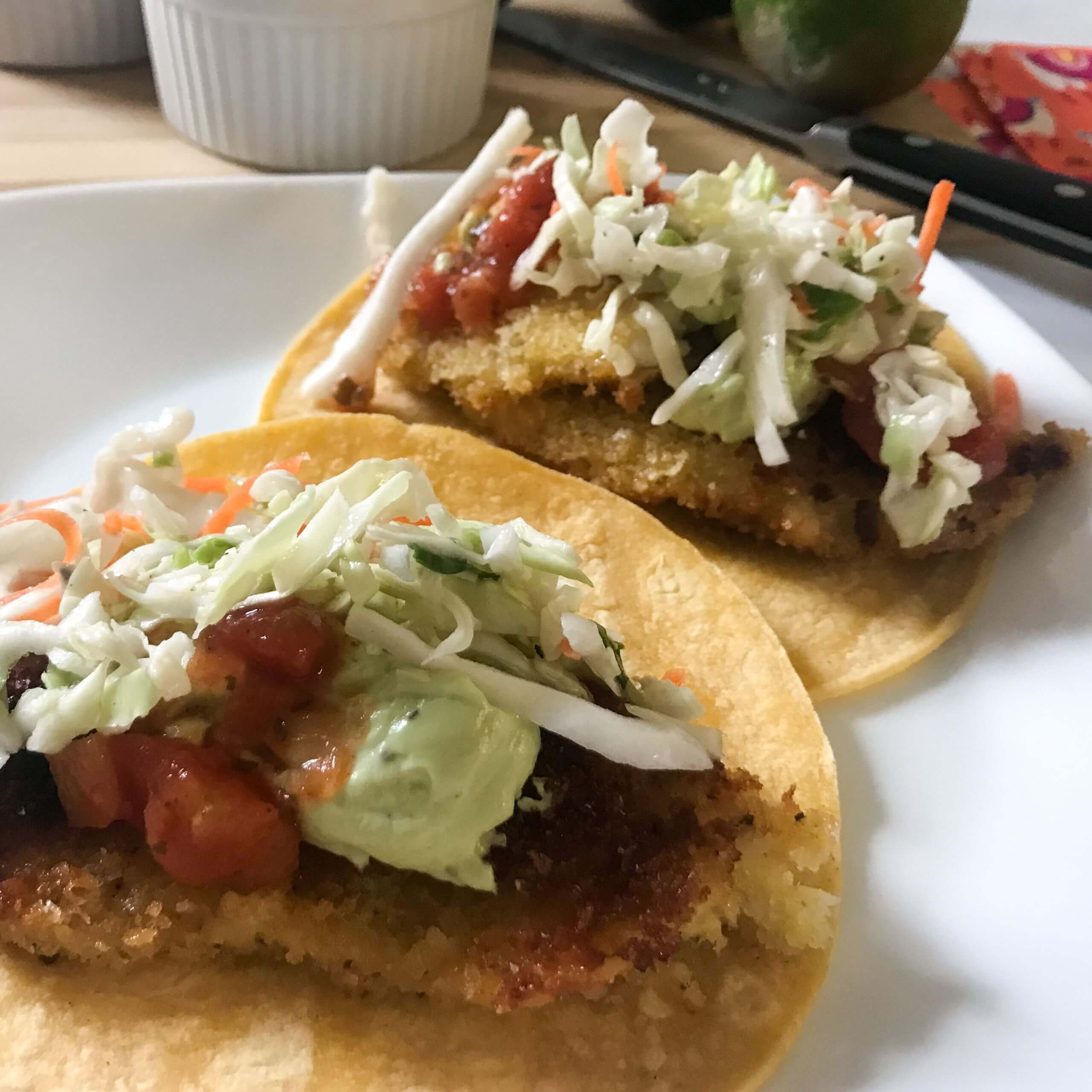 Crispy Fish Tacos | My Curated Tastes