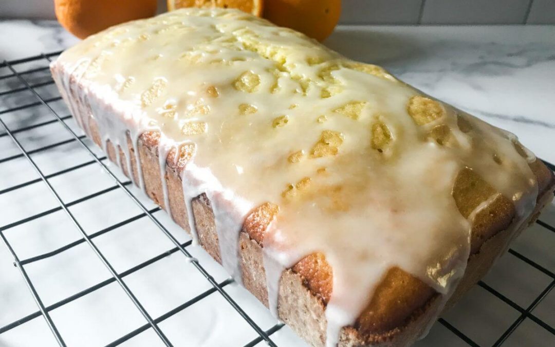 Orange Olive Oil Cake With Orange Glaze