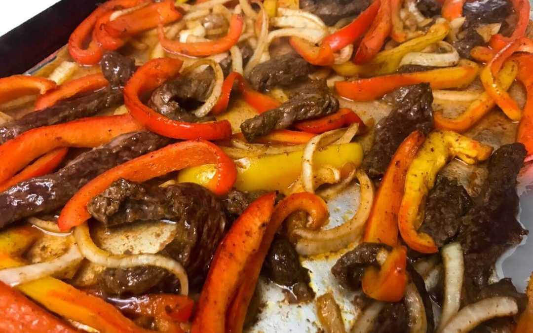 The Best Sheet Pan Steak Fajitas | My Curated Tastes