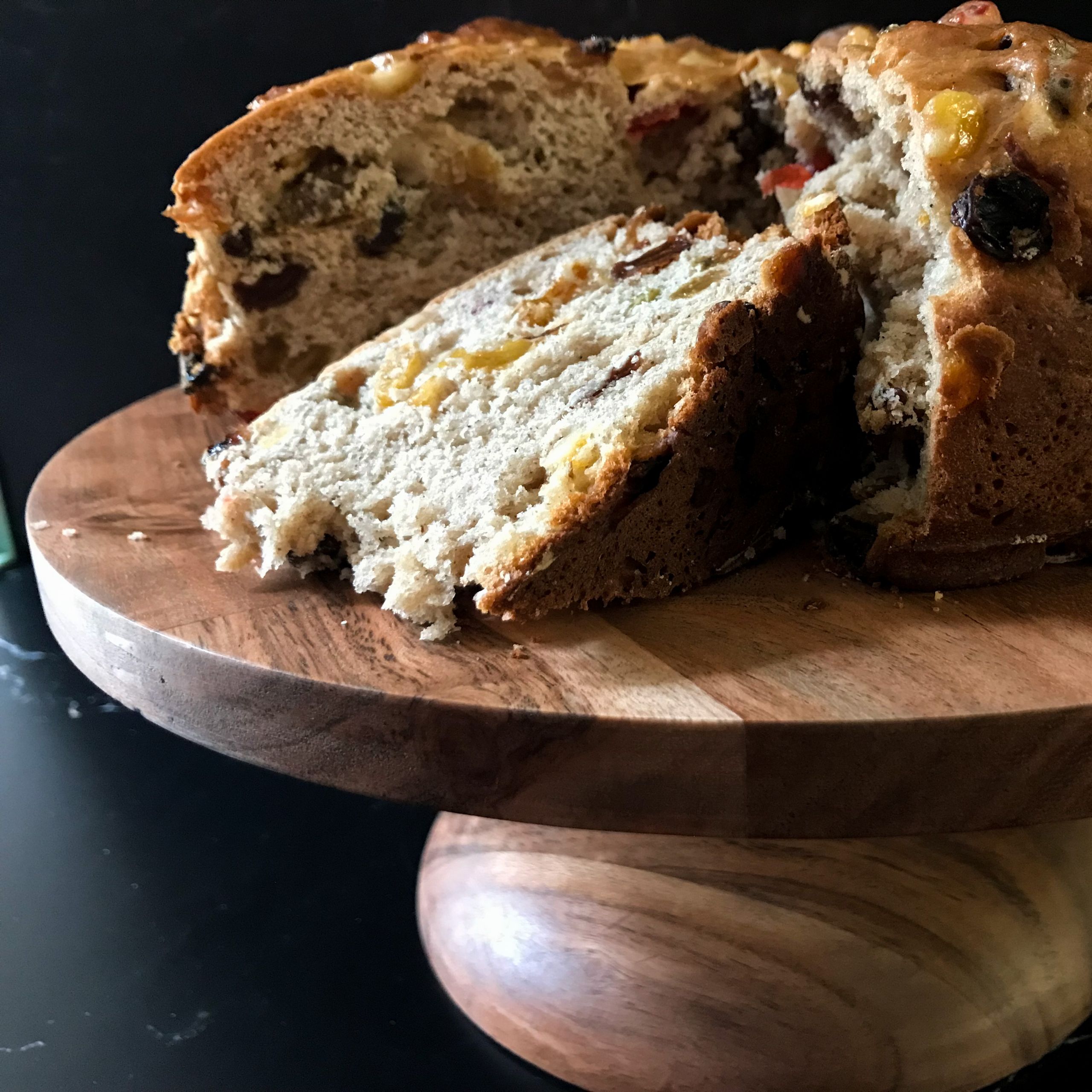 Sliced barmbrack bread | my curated tastes