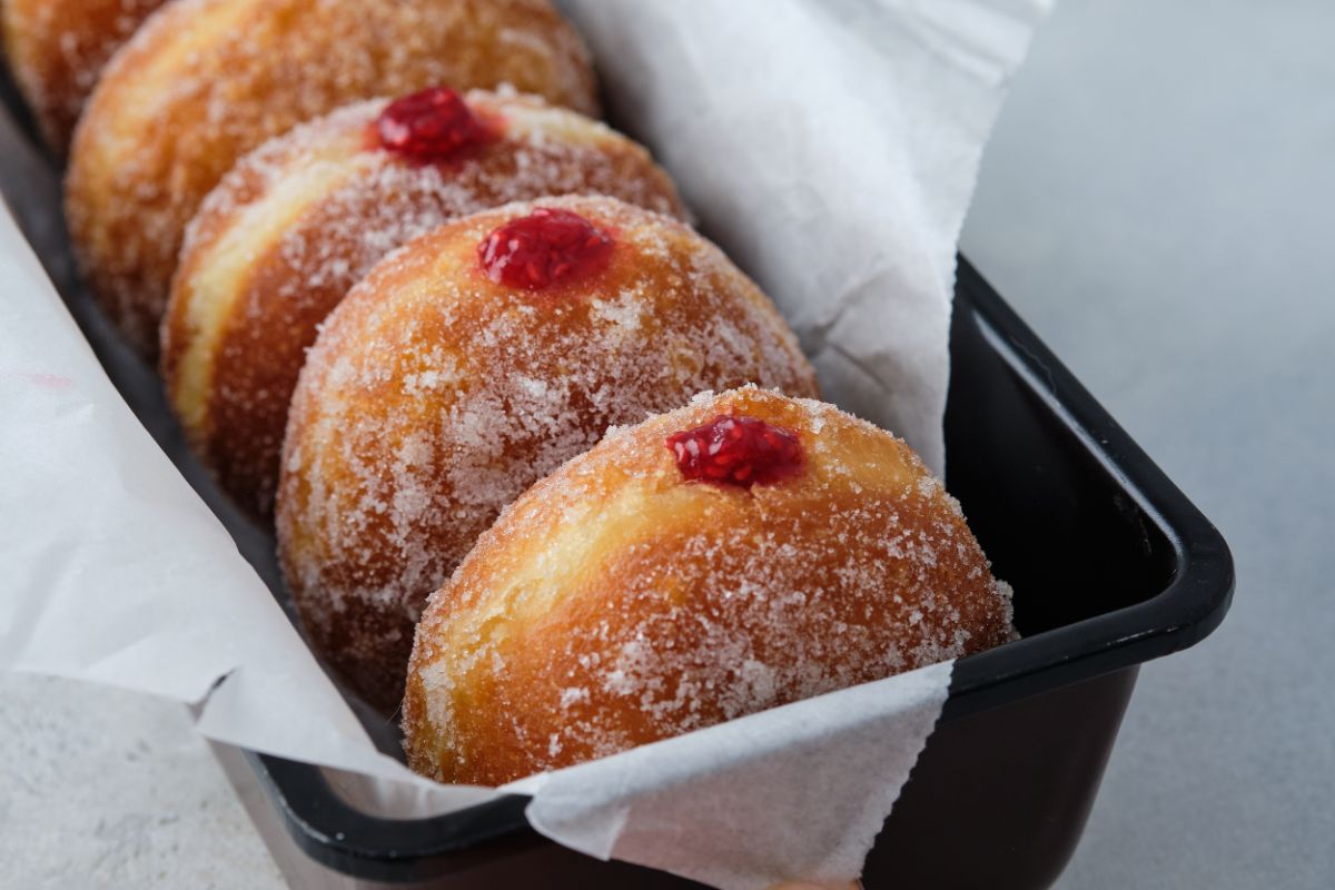 New York Style Jelly Donuts