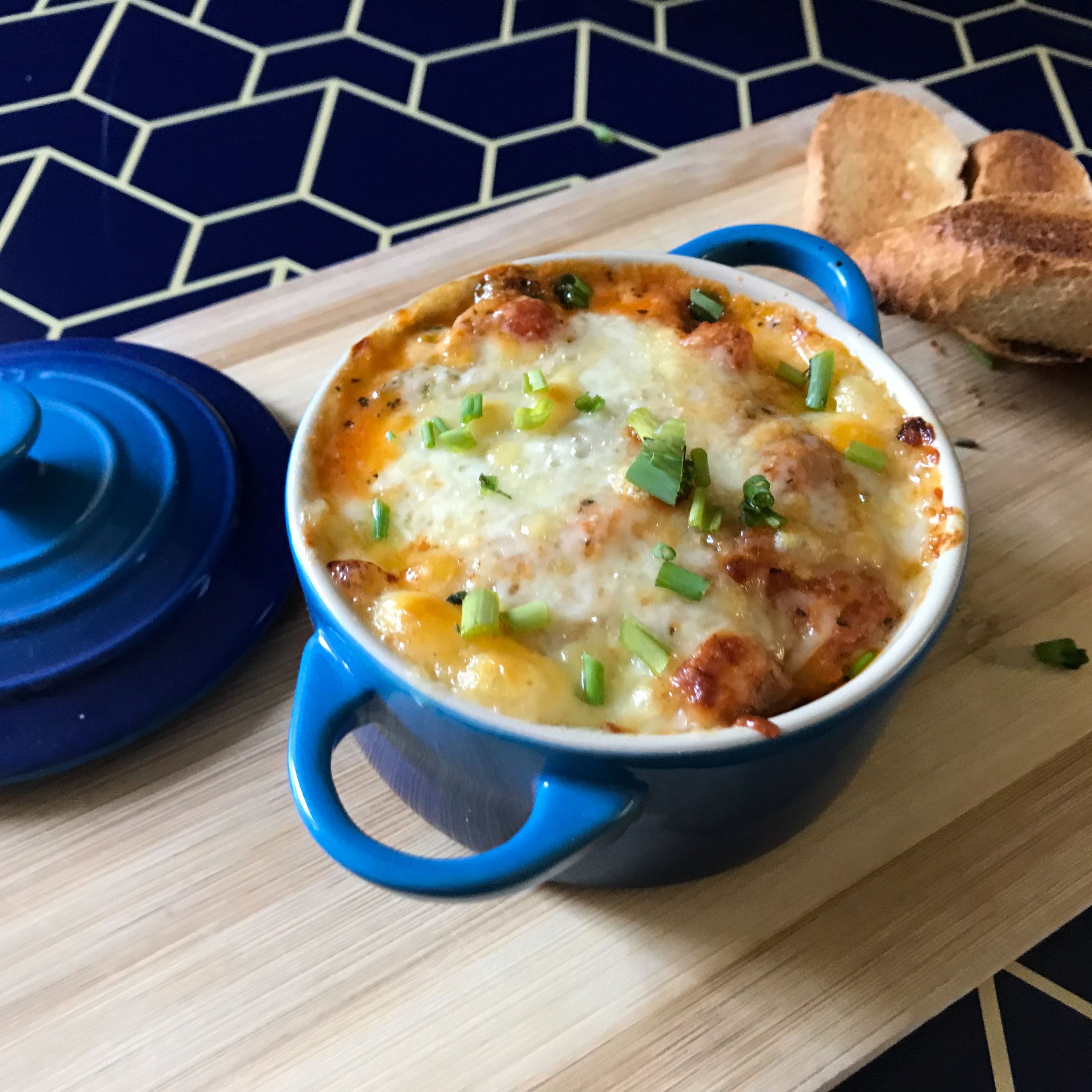 crock of beans and cheese | my curated tastes