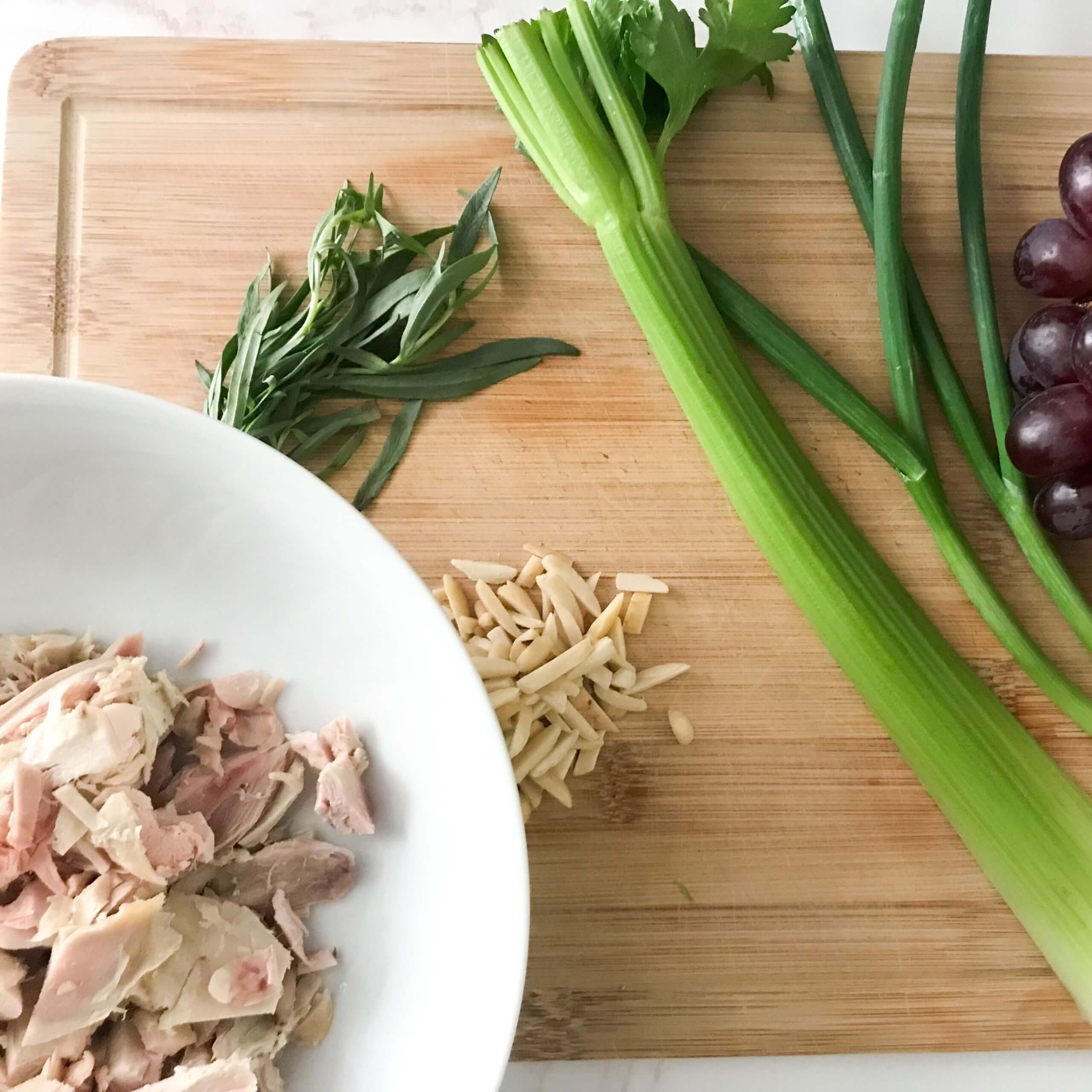 Chicken Salad With Almonds And Grapes | My Curated Tastes