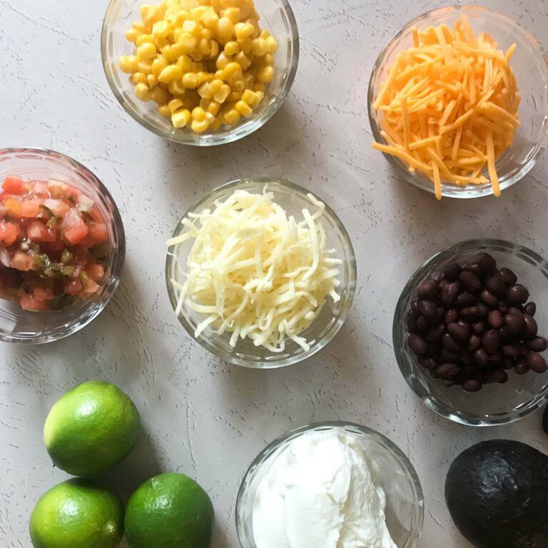 7 Layer Mexican Dip Cups | My Curated Tastes