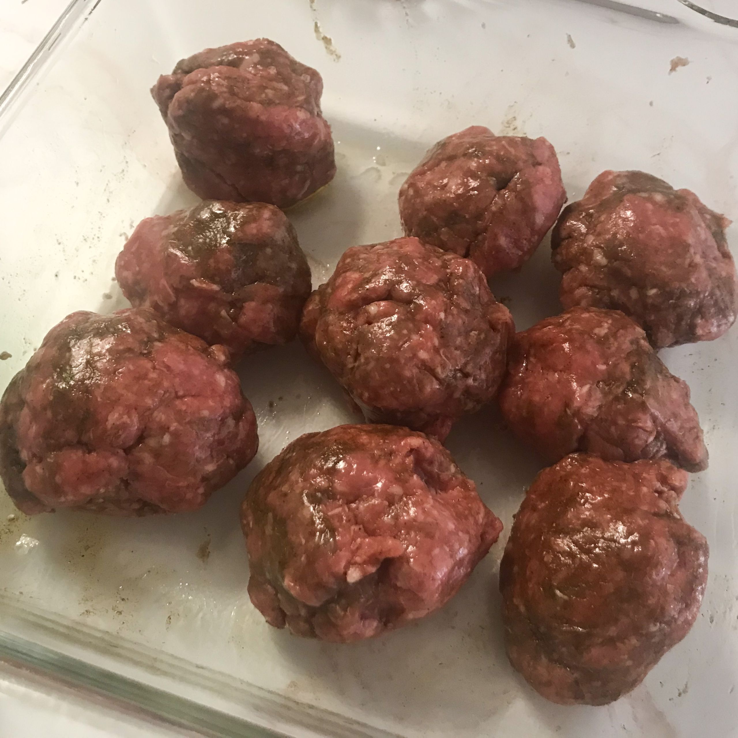 raw lamb meatballs | my curated tastes