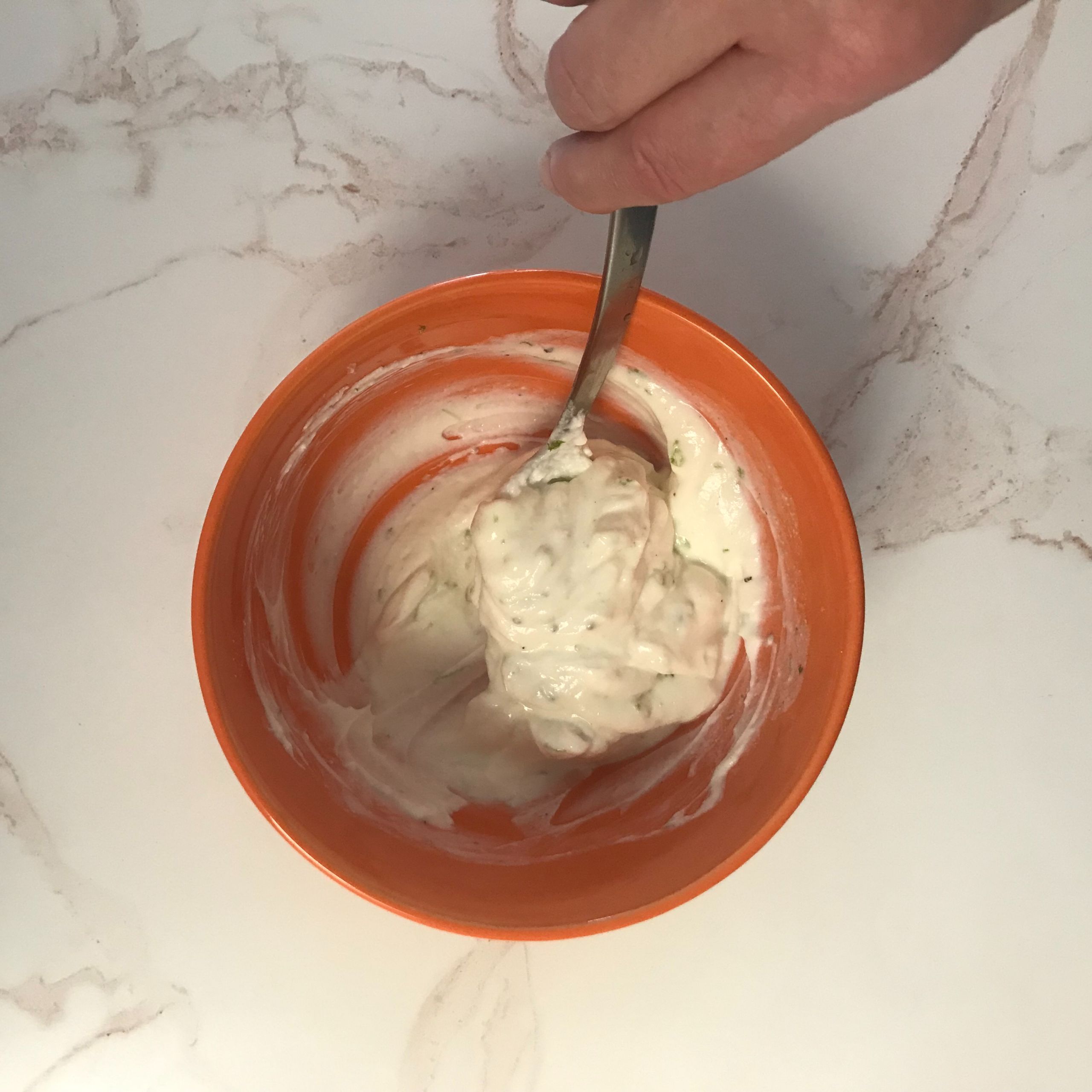 lime crema in a bowl | my curated tastes