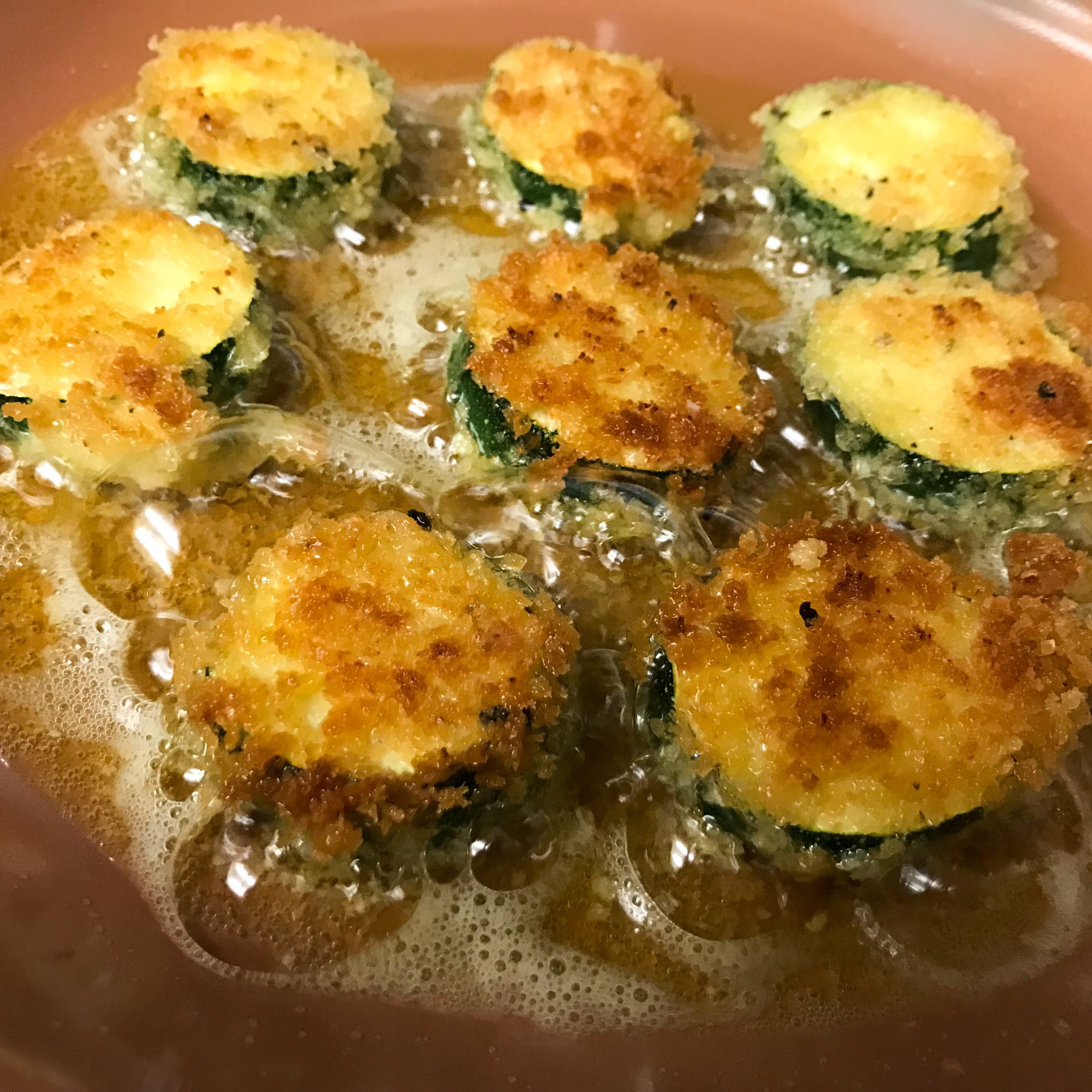 cooked zucchini in a pan | my curated tastes