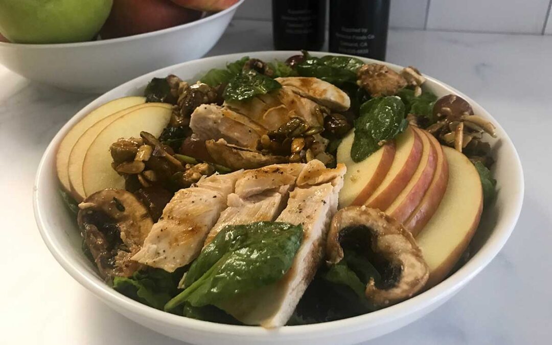 Red-Apple-and-Chicken-Salad-with-Nut-Clusters-Main