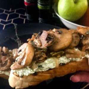 Herbed-Goat-Cheese-Mushroom-and-Apple-Bruschetta-9