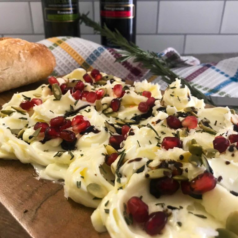 A Rosemary and Pomegranate Butter Board 2