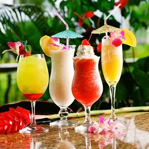 UMBRELLA DRINKING STRAWS.
