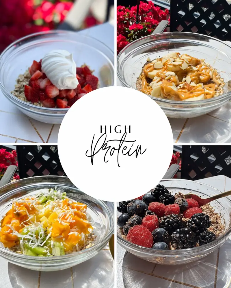 High Protein Overnight Oats.