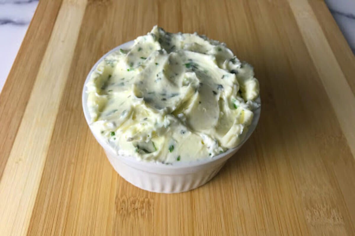 Whipped Herb Butter | My Curated Tastes