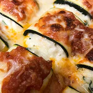 Zucchini-Lasagne-Roll-Ups