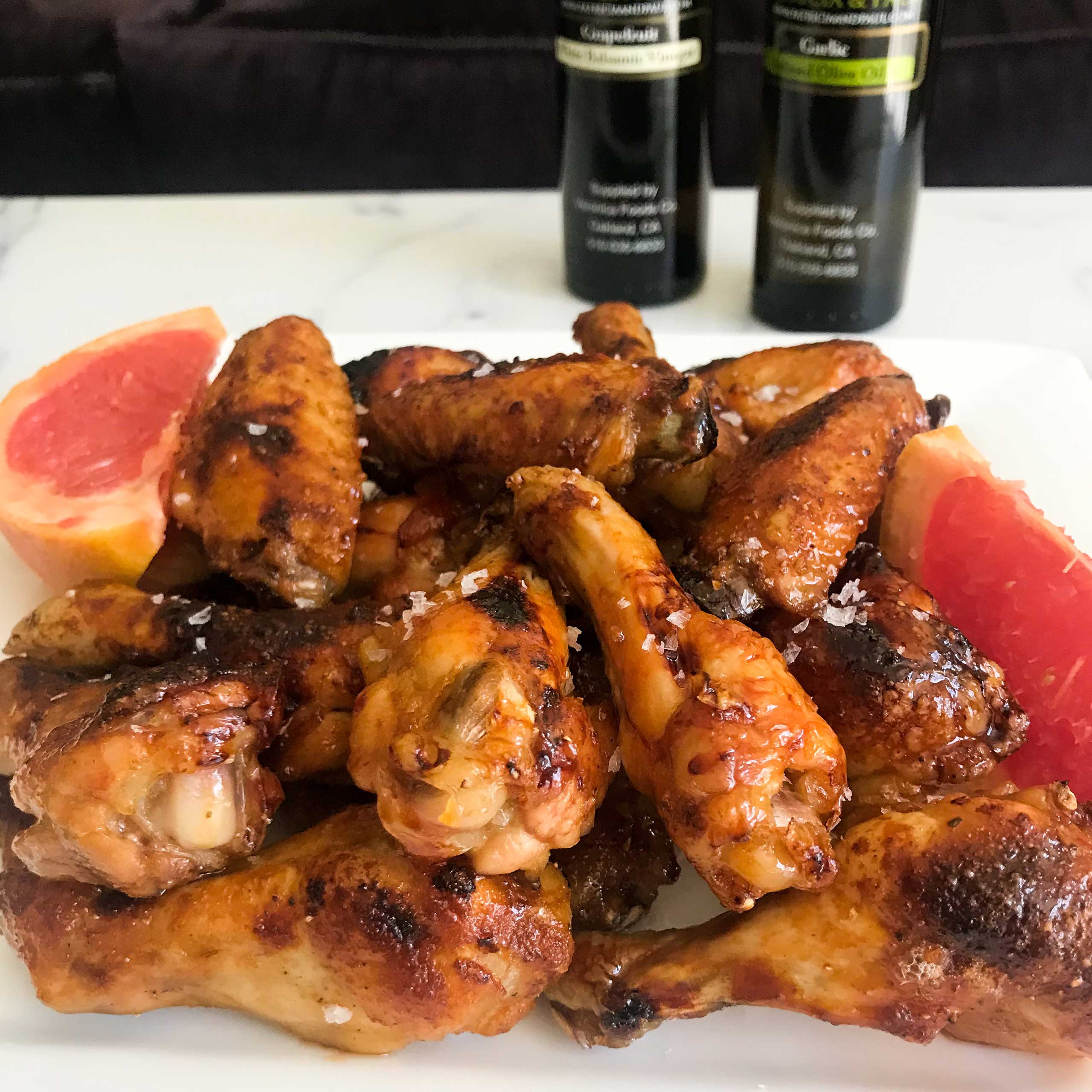Baked-Grapefruit-and-Garlic-Glazed-Chicken-Wings-6