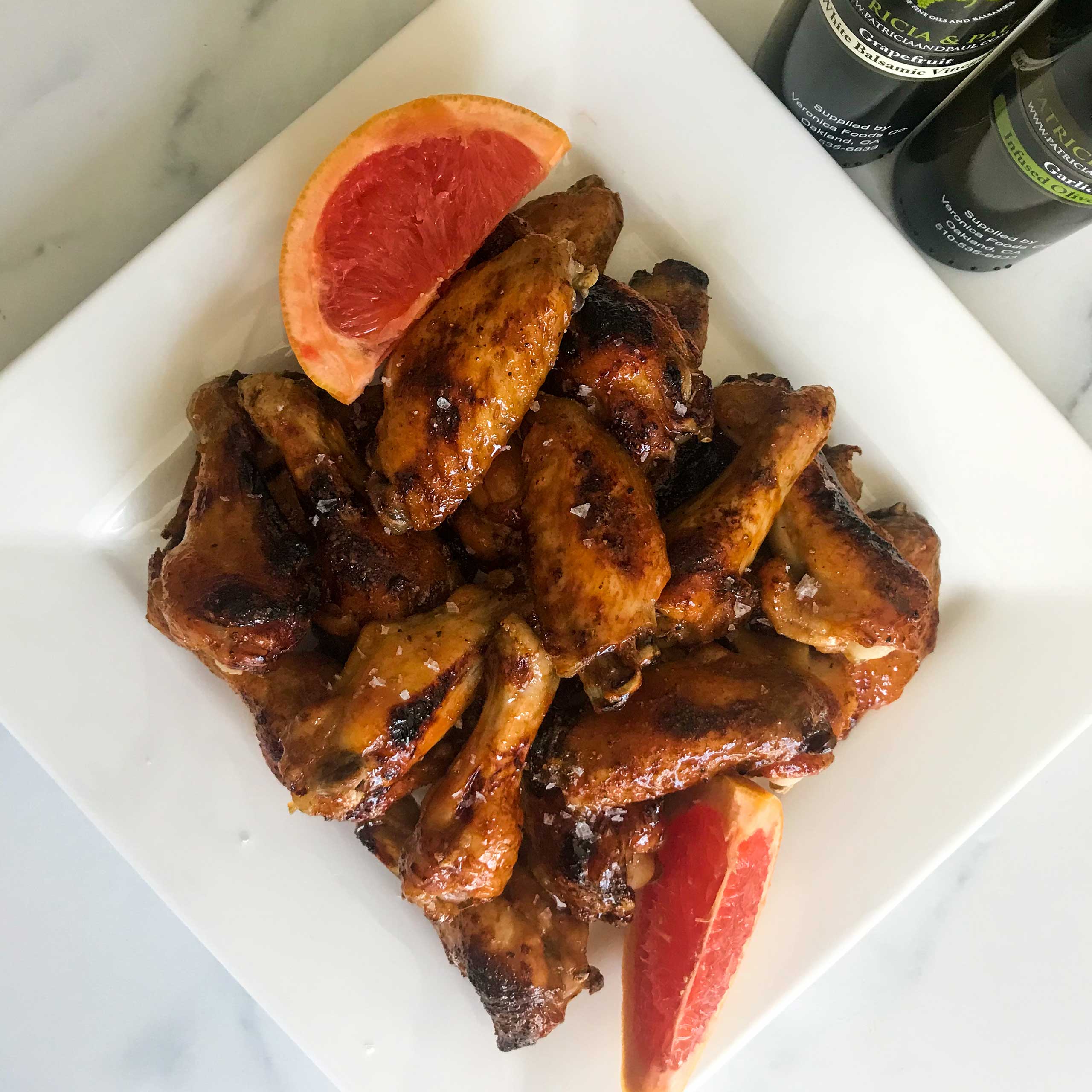 Baked-Grapefruit-and-Garlic-Glazed-Chicken-Wings-7