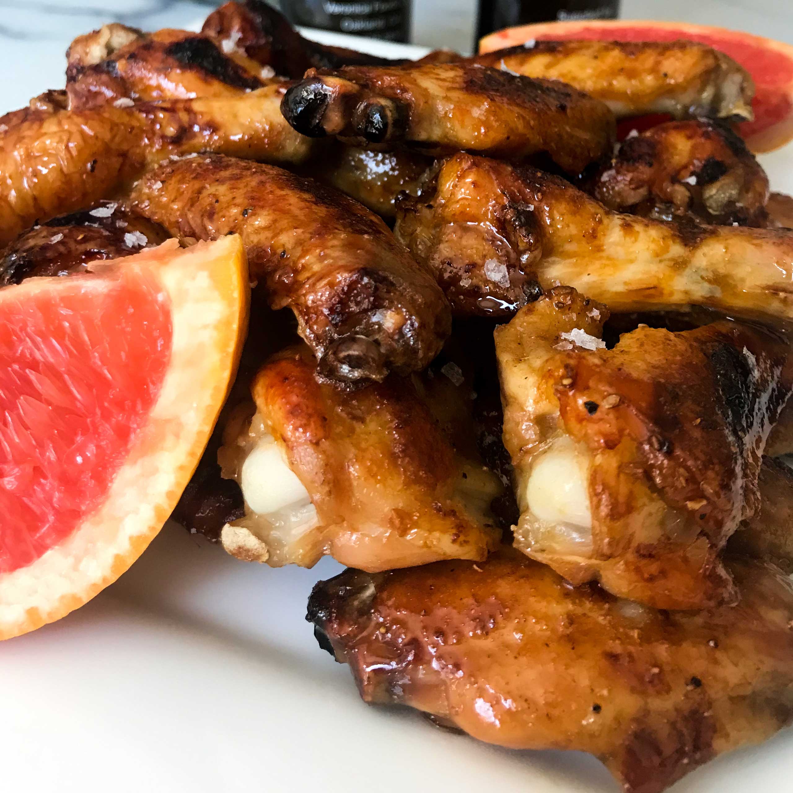 Baked-Grapefruit-and-Garlic-Glazed-Chicken-Wings-8